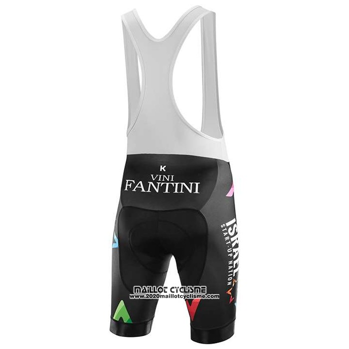 2020 Maillot Ciclismo Israel Cycling Academy Champion Israele Manches Courtes et Cuissard